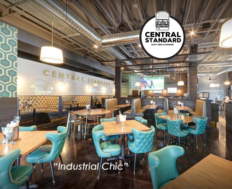 Central standard restaurant waukee homefront interior design